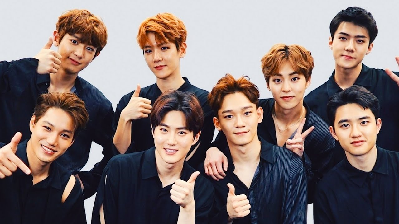exo reveals new logos youtube