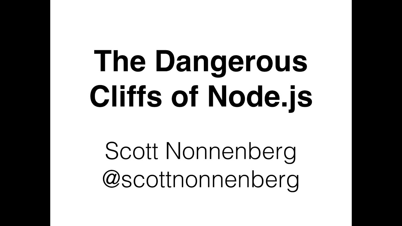 Breaking Other Servers With Node Js Scott Nonnenberg