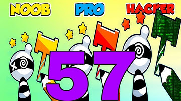 NOOB vs PRO vs HACKER in Draw Hero 3D ❤️ All Levels Gameplay, NEW Games iOS, Android