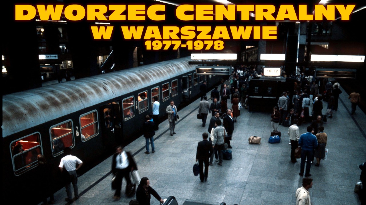 NAC 58 - DWORZEC CENTRALNYW WARSZAWIE 1977-1978 | WARSCHAUER HAUPTBAHNHOFS