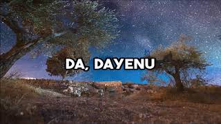 Vignette de la vidéo "DAYENU - PESAJ"