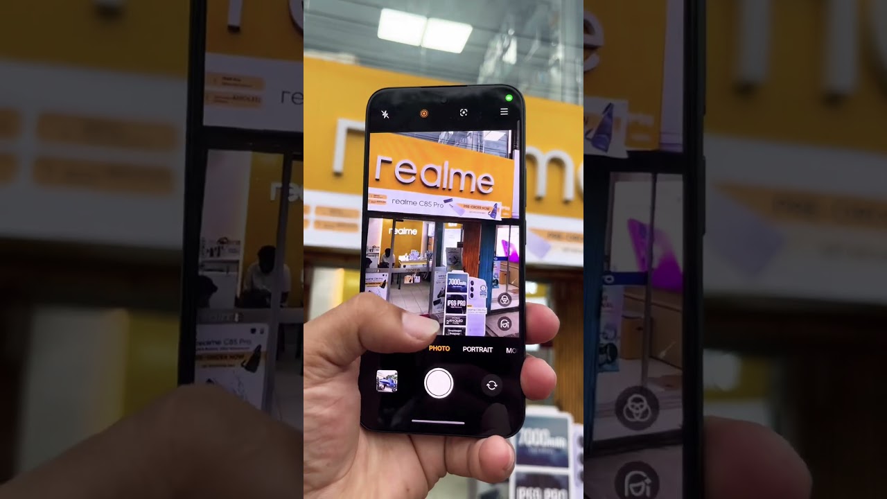 Realme C85 pro first look and camera Zooming test. 