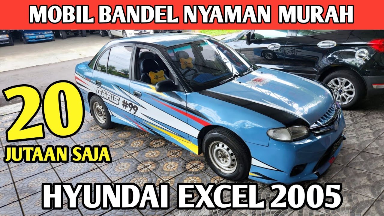 MOBIL BEKAS DIJUAL HYUNDAI EXCEL 2005 MOBIL NYAMAN HARGA MURAH BANGET