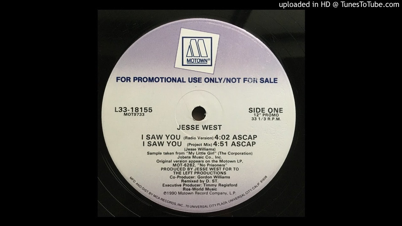 Jesse West (3rd Eye) - I Saw You (Project Remix) - YouTube