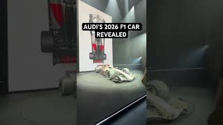 Audi has revealed what its upcoming F1 car will look like. What do you think?