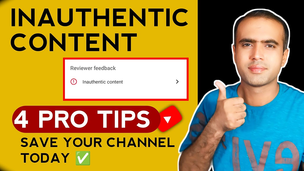 What Inauthentic Content Really Is | 4 Pro Tips That Work - YouTube