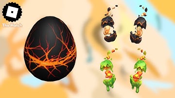 How to get the FIRE EGG ITEMS in The Hatch - ROBLOX (TUTORIAL)