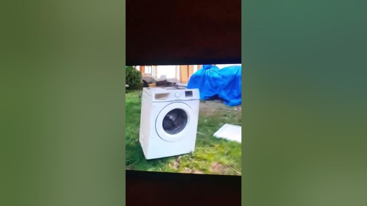 Samsung washing machine destroys itself YouTube
