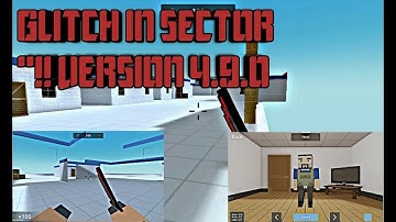 NEW BUG IN MAP SECTOR **BLOCKSTRIKE**4.9.0