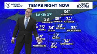 Cleveland weather forecast: Cold Monday night gives way to improved Tuesday