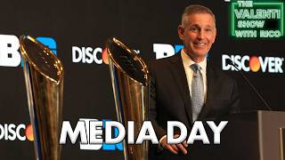 Big Media Day Burning Questions | The Valenti Show with Rico