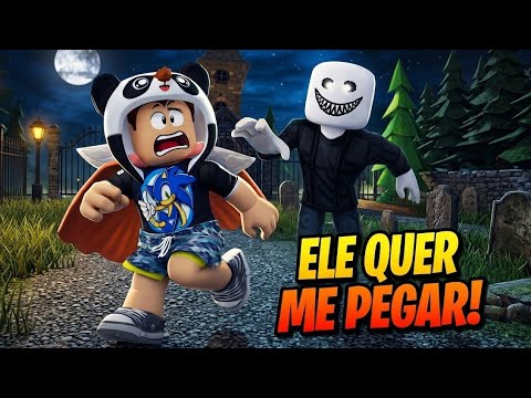 FUGI DA MANSÃO DO SR. LOUCO NO ROBLOX! 😱