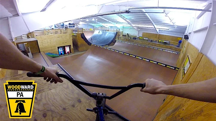BMX WINTER ESCAPE to PARADISE! (WOODWARD)