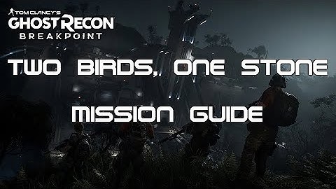How to Beat Two Birds, One Stone: Ghost Recon Breakpoint