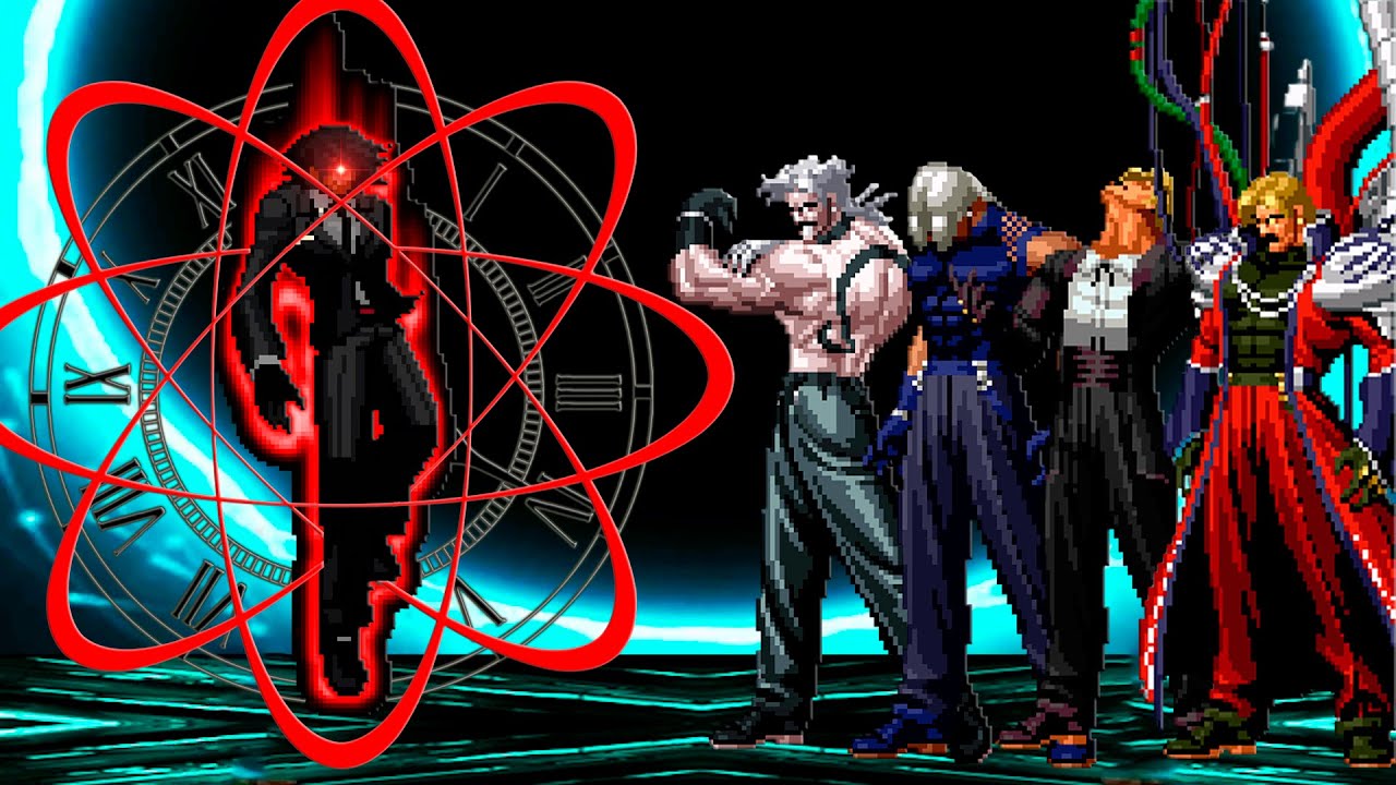 [KOF Mugen] Kulou vs Rugal Bernstein Team