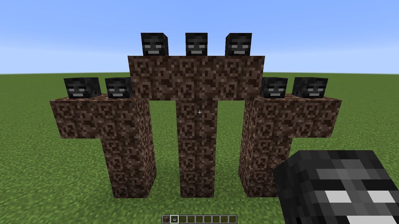 what if you create a WITHER TRIPLE BOSS in MINECRAFT - YouTube