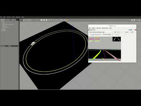 QCar Autonomous Lane Following using PID Controller | ROS 2 + Gazebo Simulation