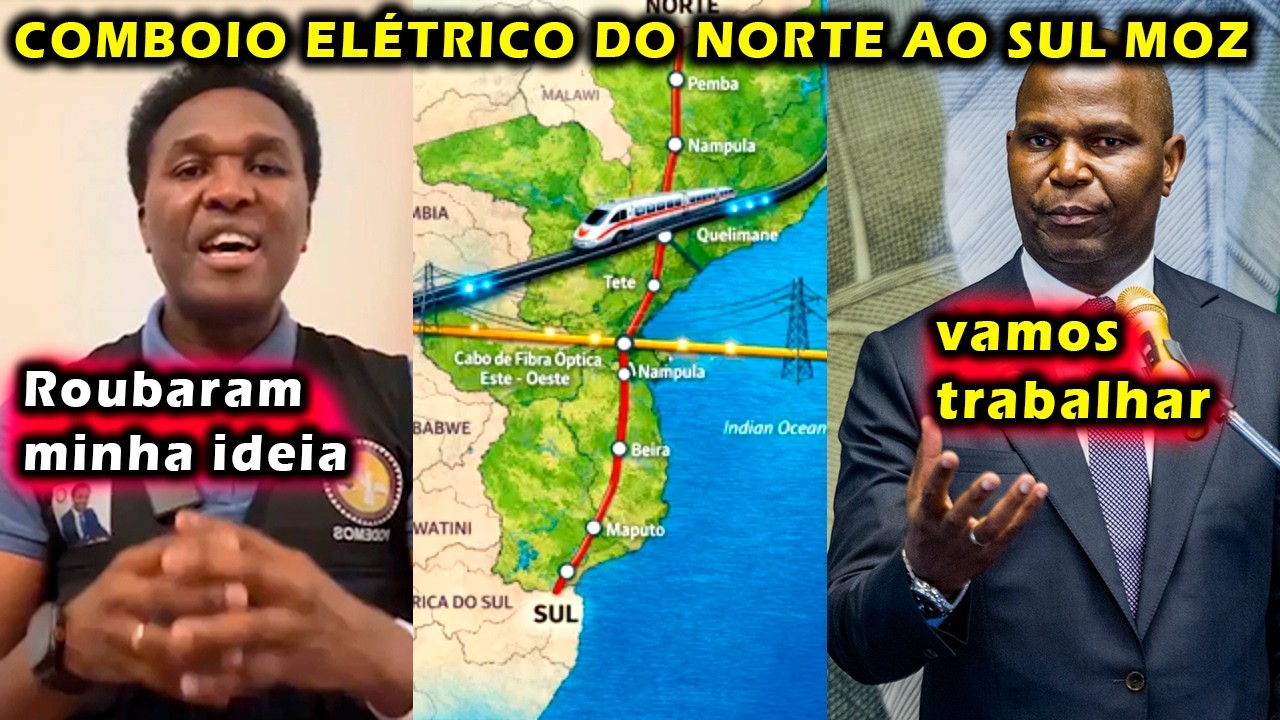 VENÂNCIO MONDLANE: PROJETO DE LINHA FERREA QUE LIGA NORTE AO SUL MOÇAMBIQUE