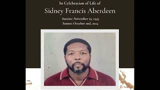 The Funeral of the late Sidney Francis Aberdeen