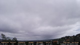 Timelapse Cam 1 - 7. juni 2019