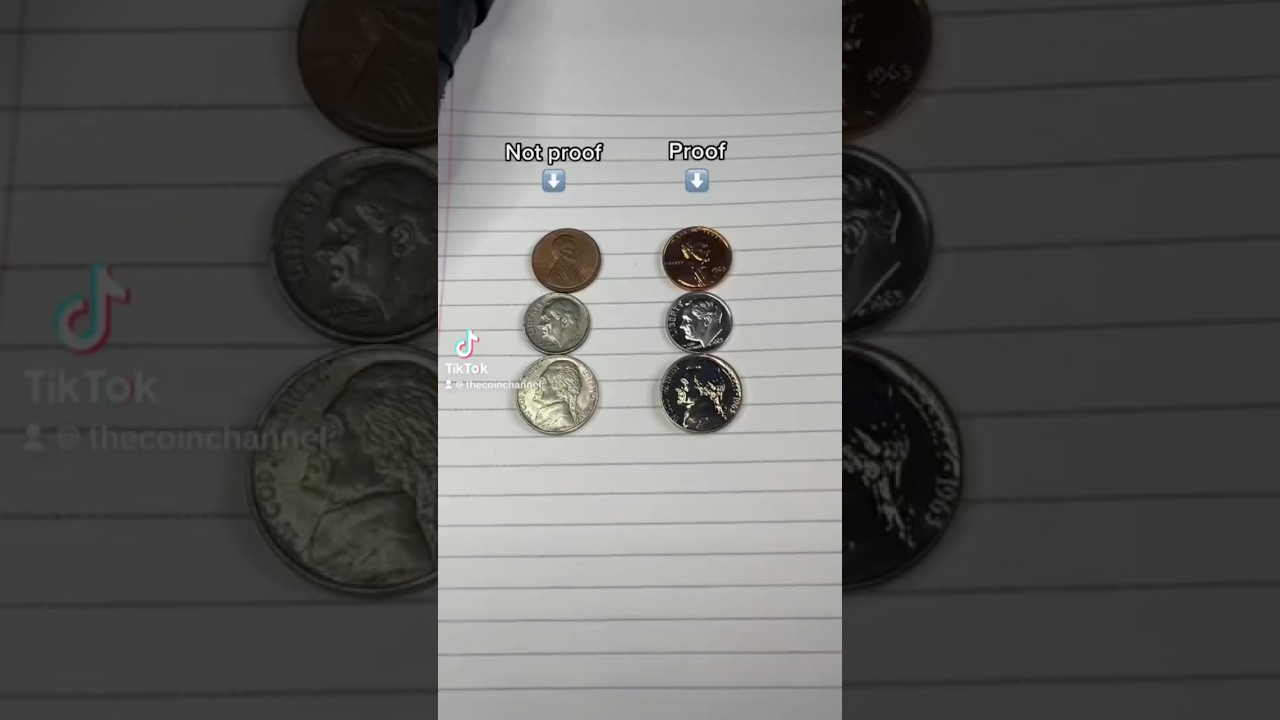 Proof coins worth a lot of money! 