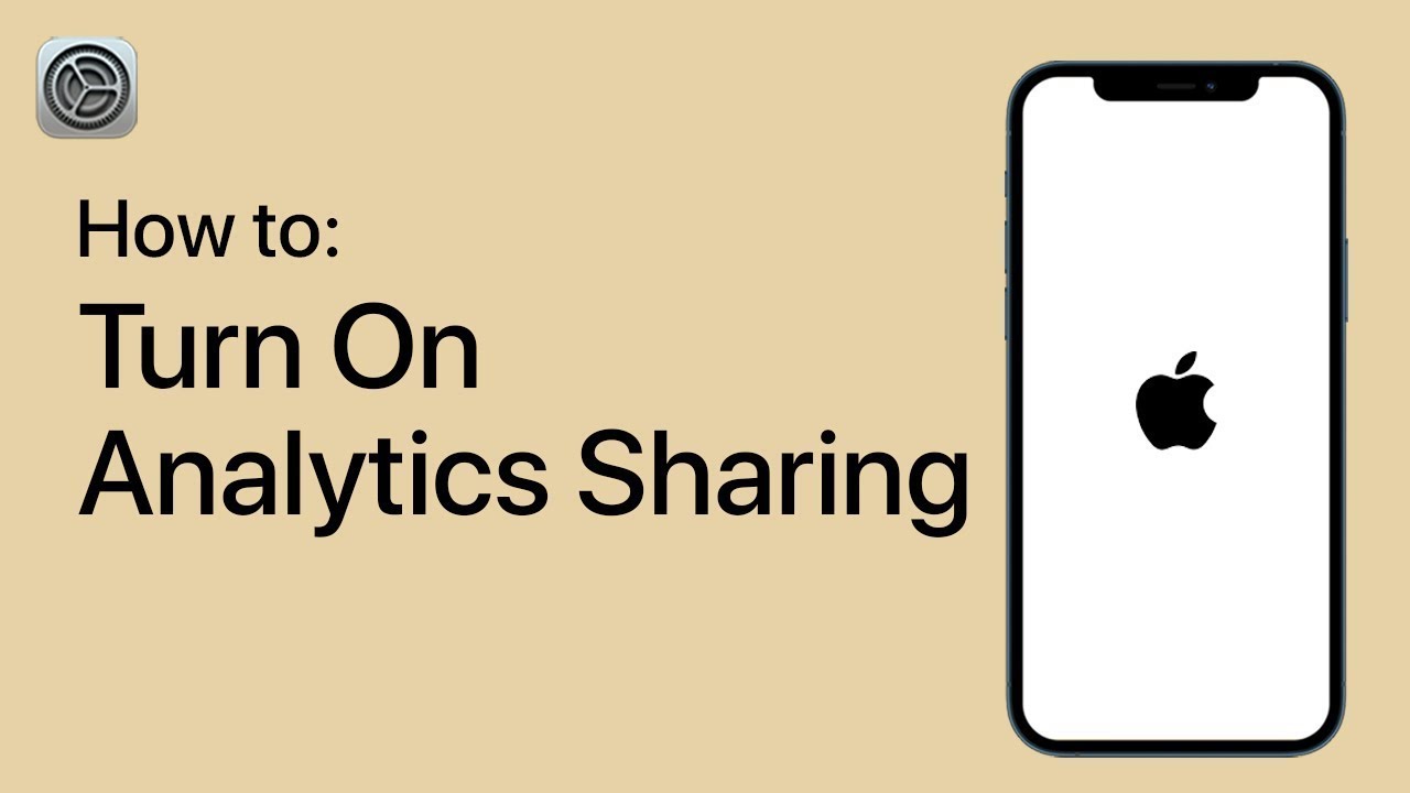 Iphone Data Analytics How to Turn On Analytics Sharing on Your iPhone - YouTube
