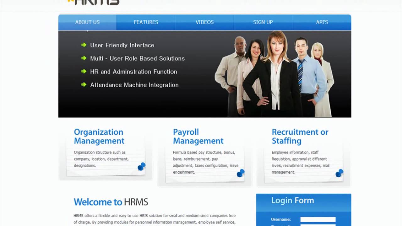 Human Resource Management System - YouTube