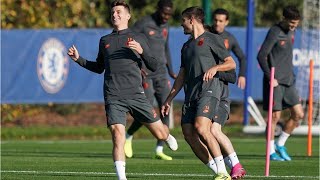 Chelsea Train Ahead of Ajax Clash in Champions League