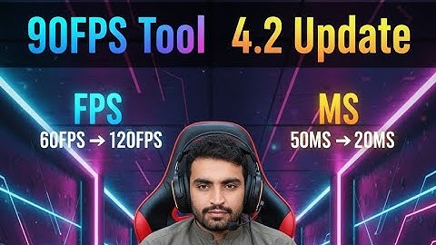 PUBG Mobile 4.2 Update | 60FPS → 120FPS + 90FPS + 50ms → 20ms Trick | Ultra Smooth No Lag