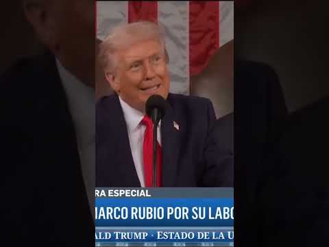 Marco Rubio es ovacionado por el Capitolio 🇺🇸