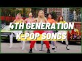 60 ICONIC 4TH GENERATION K-POP SONGS