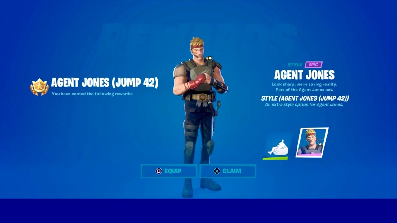 How to unlock Jonesy's fourth style, Jump 42 Fortnite Chapter 2 Season