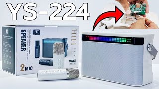 Bluetooth speaker SU·YOSD model YS-224 karaoke by Archimedes Channel 697 views 1 month ago 12 minutes, 5 seconds