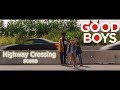 Highway Crossing Scene From *Good Boys (2019)*