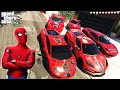 GTA 5 - Stealing MODIFIED SPIDERMAN Vehicles With FRANKLIN! | (Real Life Cars #01)