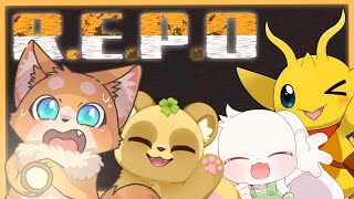 [コラボ配信]ぼくがみんなを守るんだい！[R.E.P.O/犬麦いとまる/vtuber]