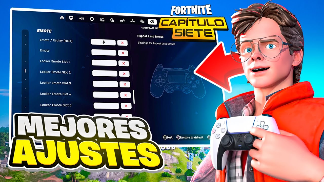 la MEJOR SENSIBILIDAD y CONFIGURACION para MANDO en FORTNITE ✅ (XBOX/PS4/PS5/PC)