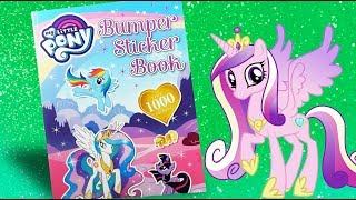 My little pony Activity book 'Bumper sticker book' MLP Stickers