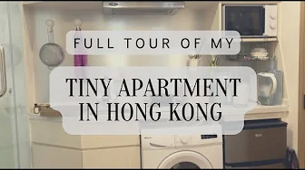 Room Tour | the SMALLEST apartment I've ever lived in! | $1500/month | Hong Kong