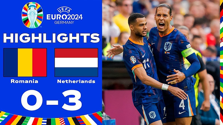 Romania vs Netherlands (0-3) | All Goals & Extended Highlights | UEFA Euro Cup 2024