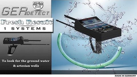 How to determine the location and depth of water underground using - fresh result 1 system detector