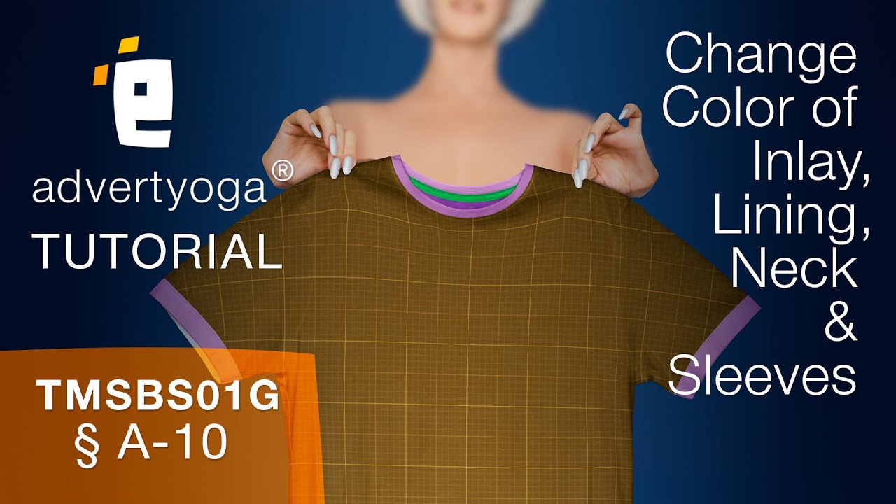 TUTORIAL [TMSBS01G A-10]: Change Color of Inlay, Lining, Neck & Sleeves ...