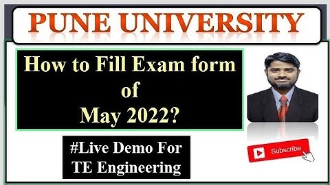 How to Fill Exam Form of AY 2021-22? |SPPU | Sem II | TE Engineering