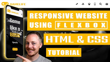 Responsive website from start to finish using flexbox | HTML & CSS tutorial | Web coding basics 4
