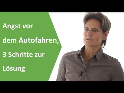 Video: So überwinden Sie Die Angst Beim Autofahren