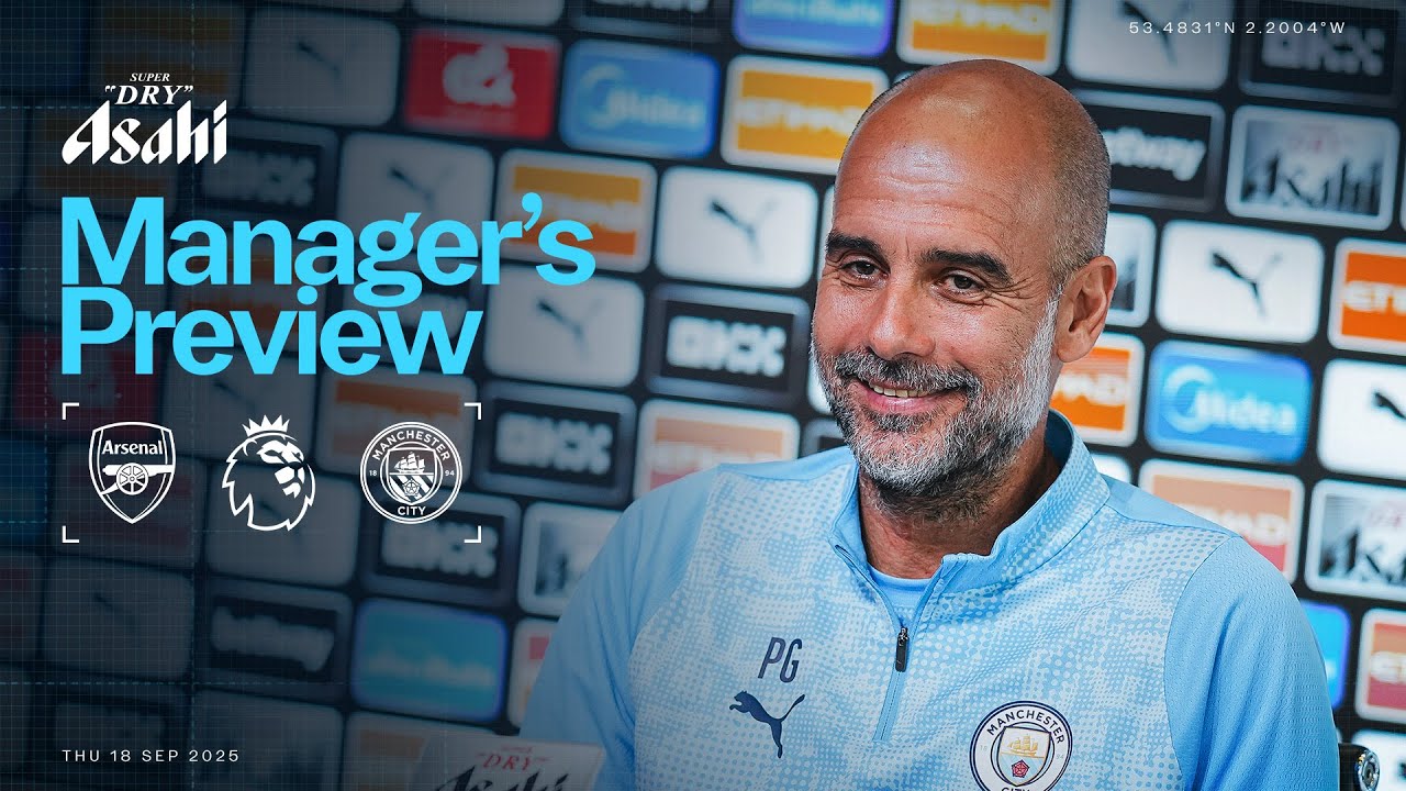 MANAGER'S PREVIEW: Pep says Rodri managing his own return | Arsenal v Man City | Premier League