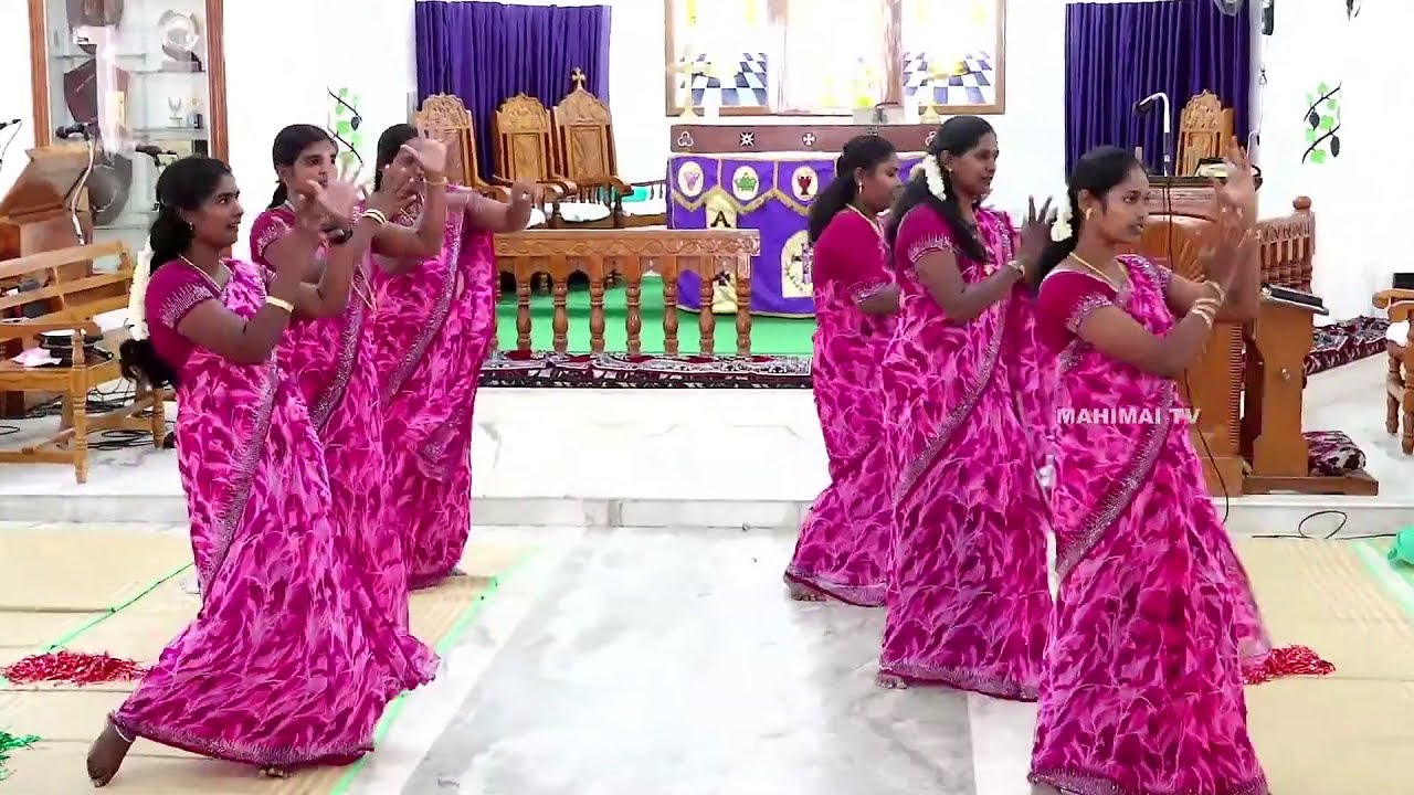 Tamil Christian Dance - Ummodu Pesa... | CSI Church, Jacobpuram |