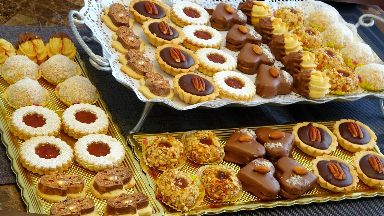 7 Gâteaux//DZ/بعجينة و احدة و 250غ مرغرين حضري 7 انواع حلويات العيد بأذواق مختلفة حيل و أفكار جديدة