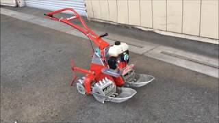 ゼノア　水田除草機 ウデキンミニエース TG-E 　使ってみました