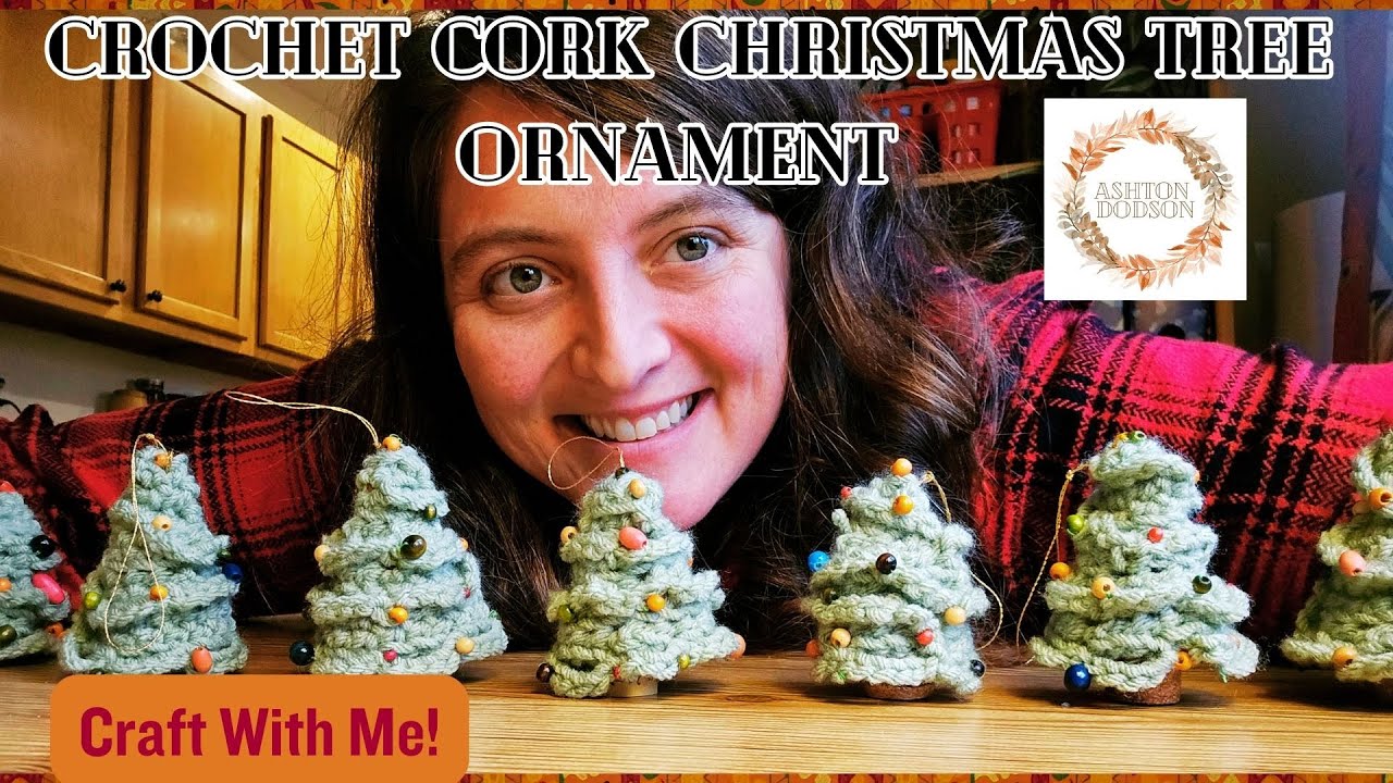 Crochet Christmas Tree Ornament Craft with ME YouTube
